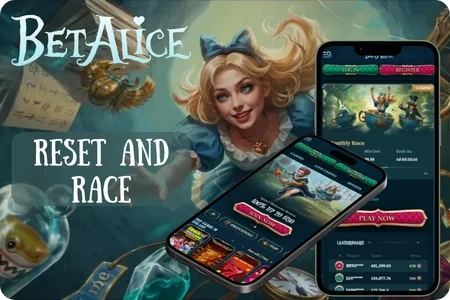 The BetAlice Casino Monthly Race starting fresh each cycle so recent form is all that counts.