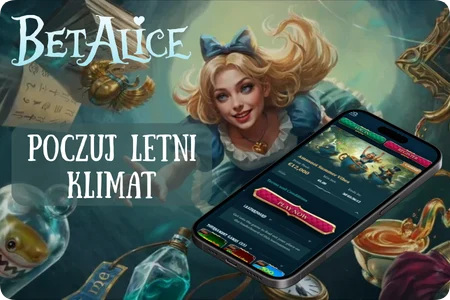 Turniej Amusnet Summer Vibes w BetAlice Casino, w którym pozycja zależy od najwyższego mnożnika.