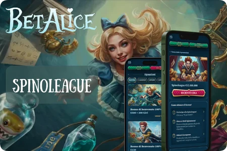 BetAlice Spinoleague con classifica e premi per i giocatori in Italia