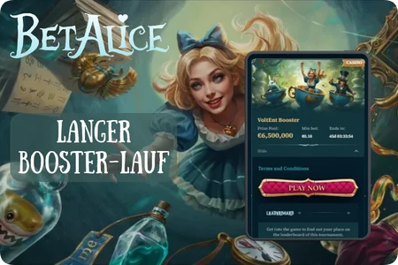 BetAlice VoltEnt Booster Turnier mit €6.500.000 Preispool für Spieler aus Deutschland